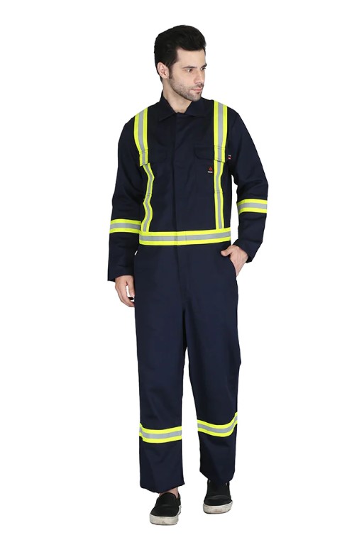 Picture of Forge FR MFRCVRLTP-18 Men's Coverall With Taping